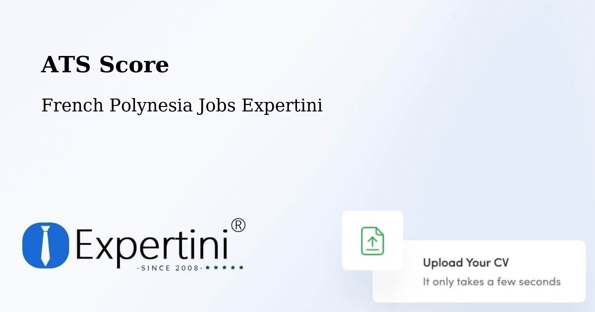 Resume ATS Score & Job Description Match Tool – Faaini - French Polynesia Jobs Expertini